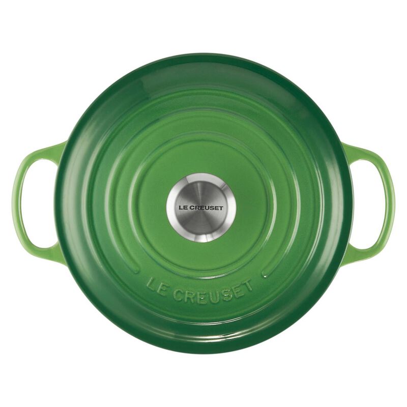 Le Creuset Signature Round Casserole 24cm - Bamboo Green image number 2